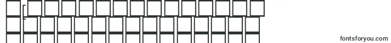 フォントGibgasNormal – ベンガル文字